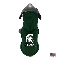 All Star Dogs Michigan State Spartans Polar Fleece Pet Hoodie - XL