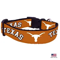 All Star Dogs Texas Longhorns Pet Premium Collar - Small