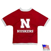 All Star Dogs Nebraska Huskers Athletic Mesh Pet Jersey - X-Small