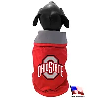 All Star Dogs Ohio State Weather-Resistant Blanket Pet Coat - X-Large