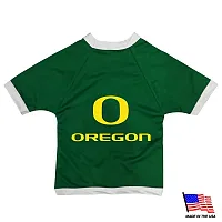 All Star Dogs Oregon Ducks Athletic Mesh Pet Jersey - Small