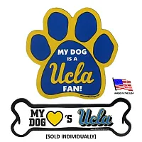 All Star Dogs UCLA Bruins Car Magnets - Bone