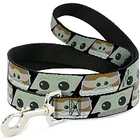 Buckle-Down Star Wars The Mandalorian The Child Chibi Face Pet Leash