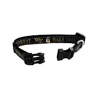 Pet Goods Manufacturing Wake Forest Demon Deacons Pet Reflective Nylon Collar -