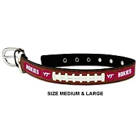 GameWear Virginia Tech Hokies Leather Football Collar - Medium
