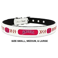 GameWear Los Angeles Angels Leather Baseball Collar - Medium