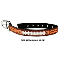 GameWear Cincinnati Bengals Leather Football Collar - Medium