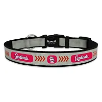 GameWear St. Louis Cardinals Reflective Pet Collar - Large