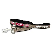 GameWear Wisconsin Badgers Reflective Football Leash-Large