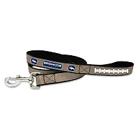 GameWear Denver Broncos Reflective Football Leash-Small