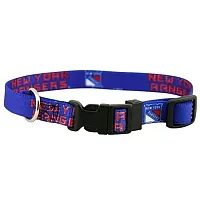 Hunter New York Rangers Dog Collar - Small