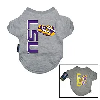 Hunter LSU Tigers Pet T-Shirt - X-Large - Purple LSU