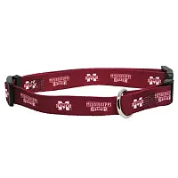Hunter Mississippi State Bulldogs Dog Collar - Medium