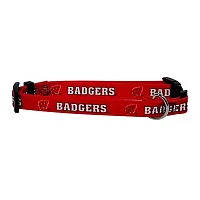 Hunter Wisconsin Badgers Dog Collar - X-Small