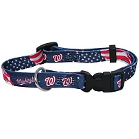 Hunter Washington Nationals Pet Collar - Large