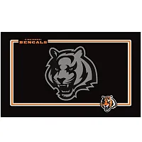 Hunter Cincinnati Bengals Black Pet Bowl Mat