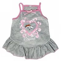 Hunter Denver Broncos &quot;Too Cute Squad&quot; Pet Dress - Medium