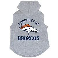 Hunter Denver Broncos Pet Hoodie Sweatshirt - Large