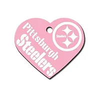 Hillman Group Pittsburgh Steelers Heart ID Tag