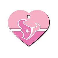 Hillman Group Houston Texans Heart ID Tag