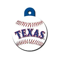 Hillman Group Texas Rangers Circle ID Tag