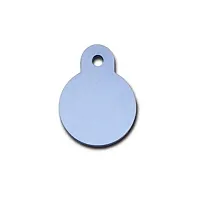Hillman Group Small Standard Circle ID Tag - Light Blue