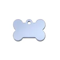 Hillman Group Small Standard Bone ID Tag - Light Blue