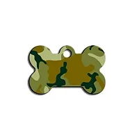 Hillman Group Small Camouflage Bone ID Tag - Green