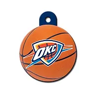 Hillman Group Oklahoma City Thunder Circle ID Tag