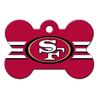 Hillman Group San Francisco 49ers Bone ID Tag