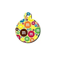 Hillman Group M&M&#039;s Circle ID Tag