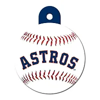 Hillman Group Houston Astros Large Circle ID Tag
