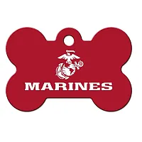 Hillman Group Marines Small Bone ID Tag