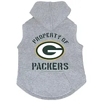Hunter Green Bay Packers Pet Hoodie Sweatshirt - X-Small