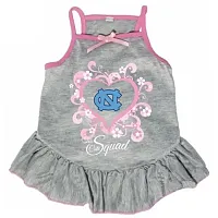 Hunter North Carolina Tarheels &quot;Too Cute Squad&quot; Pet Dress - Medium