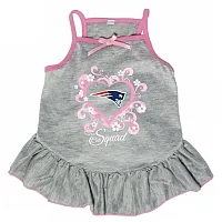 Hunter New England Patriots &quot;Too Cute Squad&quot; Pet Dress - Medium