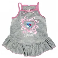 Hunter New York Rangers "Too Cute Squad" Pet Dress - Small