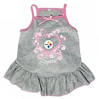 Hunter Pittsburgh Steelers &quot;Too Cute Squad&quot; Pet Dress - Large