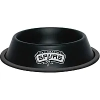 Hunter San Antonio Spurs Gloss Black Pet Bowl