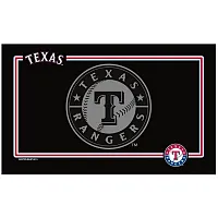Hunter Texas Rangers Black Pet Bowl Mat