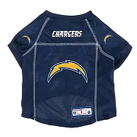 Little Earth Productions Los Angeles Chargers Pet Mesh Jersey - Large
