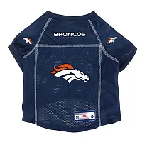 Little Earth Productions Denver Broncos Mesh Pet Jersey - Small