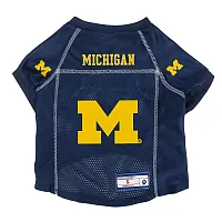 Little Earth Productions Michigan Wolverines Pet Mesh Jersey - Small