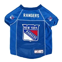 Little Earth Productions New York Rangers Pet Mesh Jersey - Large