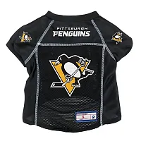 Little Earth Productions Pittsburgh Penguins Pet Mesh Jersey - XS