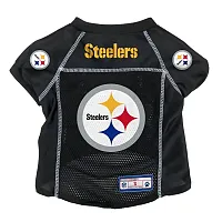 Little Earth Productions Pittsburgh Steelers Mesh Pet Jersey - Small
