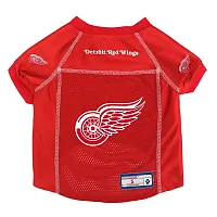 Little Earth Productions Detroit Red Wings Pet Mesh Jersey - Small