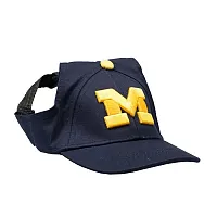 Little Earth Productions Michigan Wolverines Pet Baseball Hat - Small