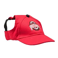Little Earth Productions Ohio State Buckeyes Pet Baseball Hat - Small