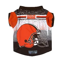 3 Little Earth Productions Cleveland Browns Pet Performance Tee - Small